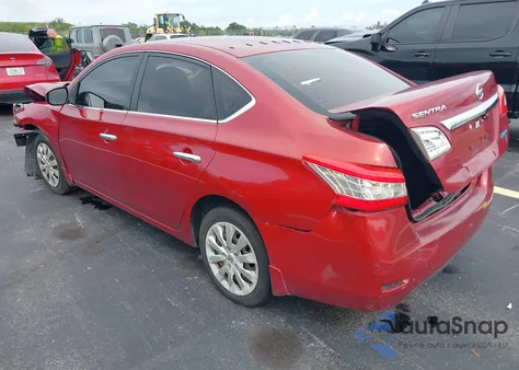 2013 Nissan Sentra S from USA, damaged, VIN 3N1AB7AP9DL764864
